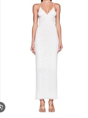 Iamgia I am gia ellery dress Elegant White Halter Dress